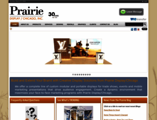 prairiedisplay.com screenshot