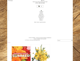 prairiesunshineflowers.com screenshot