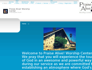 praisealive.org screenshot
