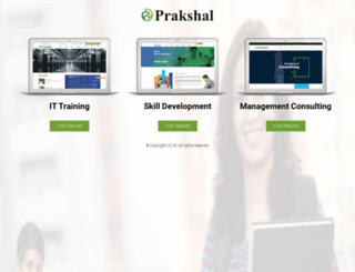 prakshal.com screenshot