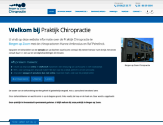 praktijkchiropractie.nl screenshot