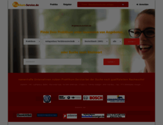 praktikum-service.de screenshot