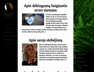 praktinemagija.lt screenshot