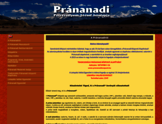 prananadi.hu screenshot