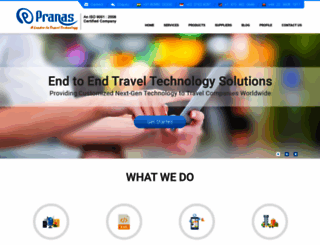 pranastechnologies.com screenshot