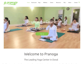 pranoga.com screenshot