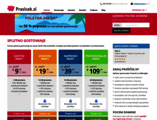 prasicek.si screenshot