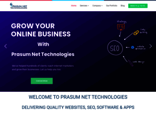 prasumnet.com screenshot