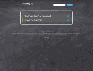 pratebay.org screenshot