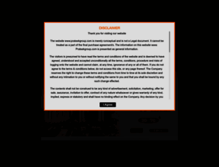 prateekgroup.com screenshot