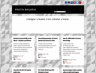 pratikbagaria.com screenshot