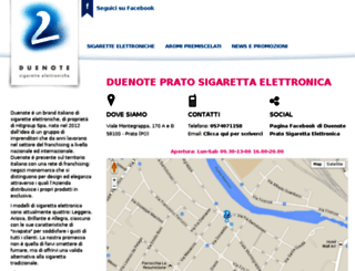 prato.duenote.com screenshot