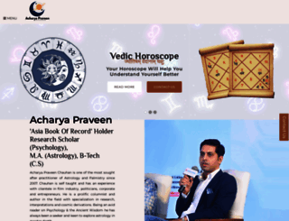praveenchauhan.com screenshot