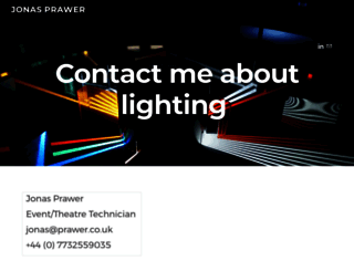 prawerlighting.weebly.com screenshot
