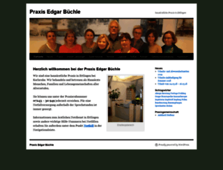praxis-edgar-buechle.de screenshot