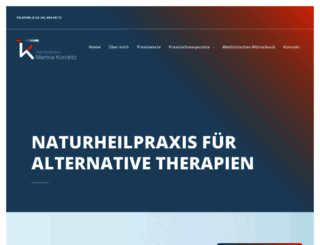 praxis-kondritz.de screenshot