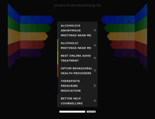 praxis-krisenberatung.de screenshot