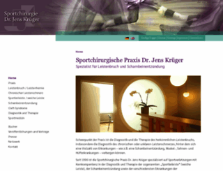 praxis-krueger.com screenshot