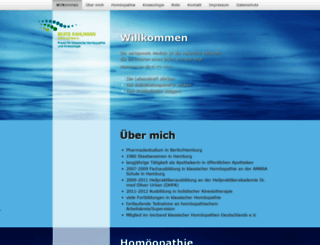 praxis-rahlmann.de screenshot