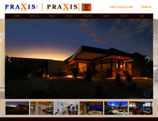 praxisdesignbuild.com screenshot
