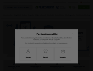 praxisdienst.de screenshot