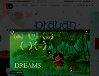 prayananimation.com screenshot