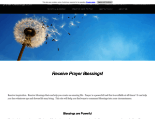 prayer-blessings.com screenshot