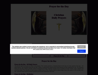 prayer-for-the-day.org screenshot