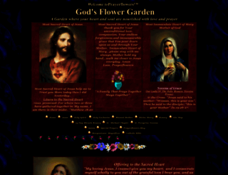 prayerflowers.com screenshot