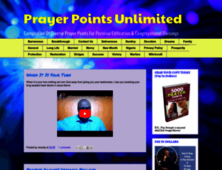 prayerpoints001.blogspot.com.ng screenshot