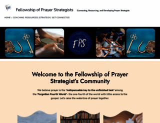 prayerstrategists.net screenshot