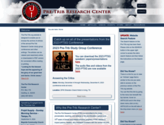 pre-trib.org screenshot