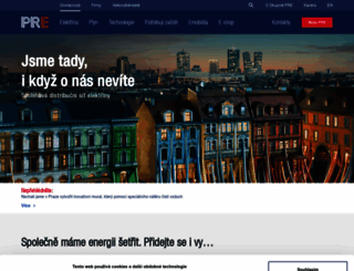 pre.cz screenshot