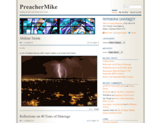 preachermike.com screenshot