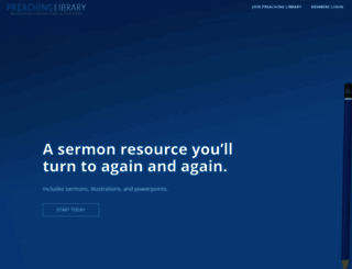 preachinglibrary.com screenshot