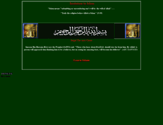 preachingofislam.org screenshot