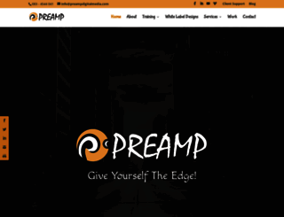 preampdigitalmedia.com screenshot