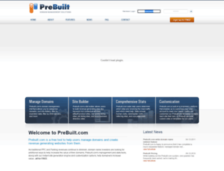 prebuilt.com screenshot