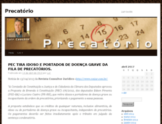 precatorio.adv.br screenshot