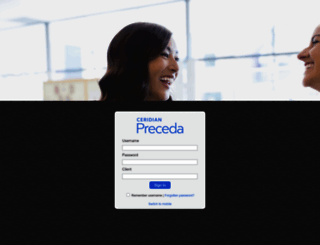 preceda.com.au screenshot