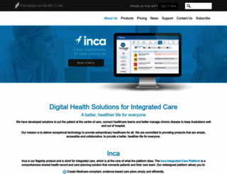 precedencehealthcare.com screenshot