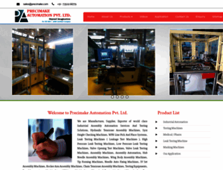 precimake.com screenshot