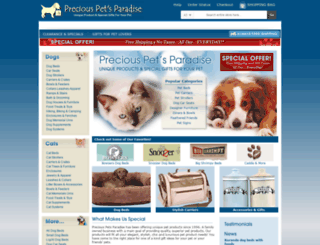 precious-pets-paradise.com screenshot