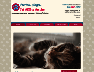 preciousangelspets.com screenshot
