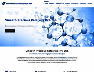 preciouscatalyst.com screenshot