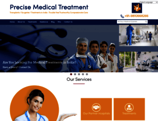 precisemedicaltreatment.com screenshot