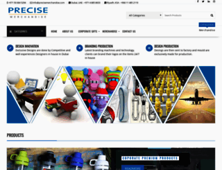 precisemerchandise.com screenshot