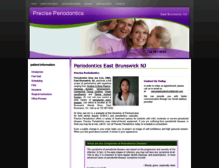 preciseperiodontics.com screenshot