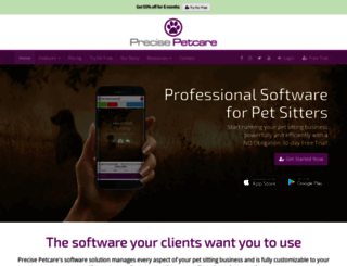 precisepetcare.com screenshot