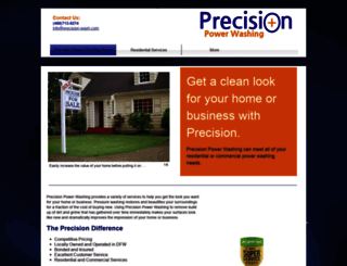 precision-wash.com screenshot